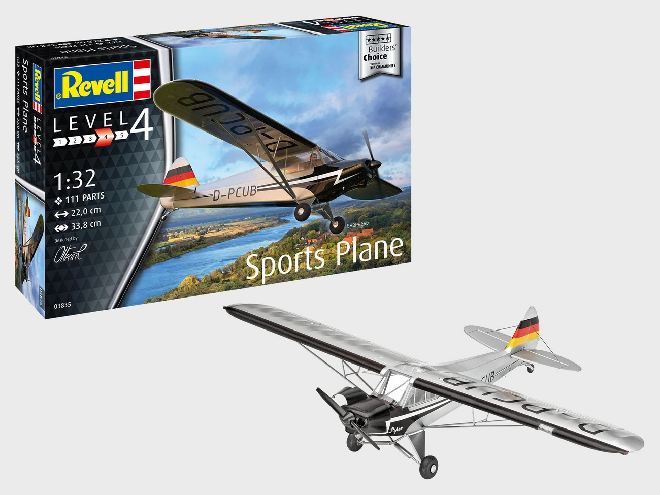 Revell 03835 - Sports Plane Builder s Choice