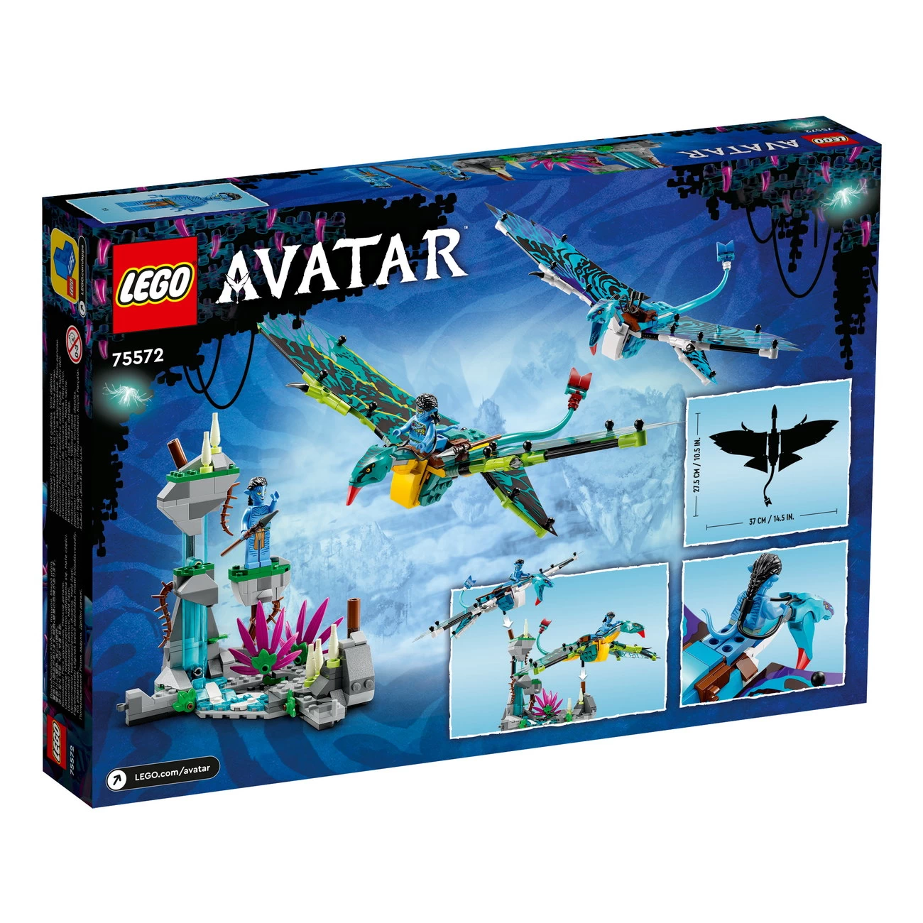 LEGO Avatar 75572 - Jakes und Neytiris erster Flug auf einem Banshee