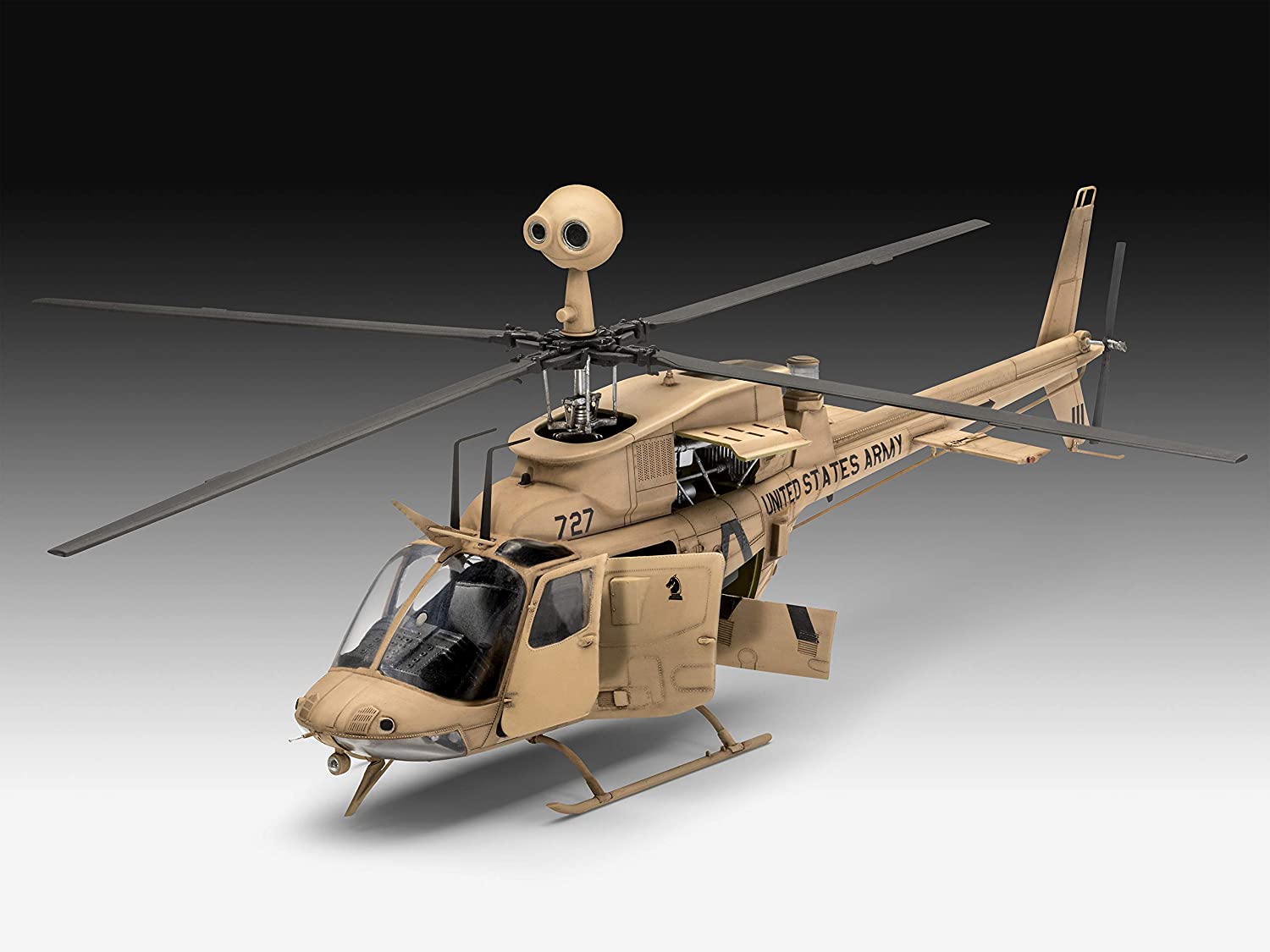 Revell 03871 - Bell OH-58 Kiowa  Modell Helikopter