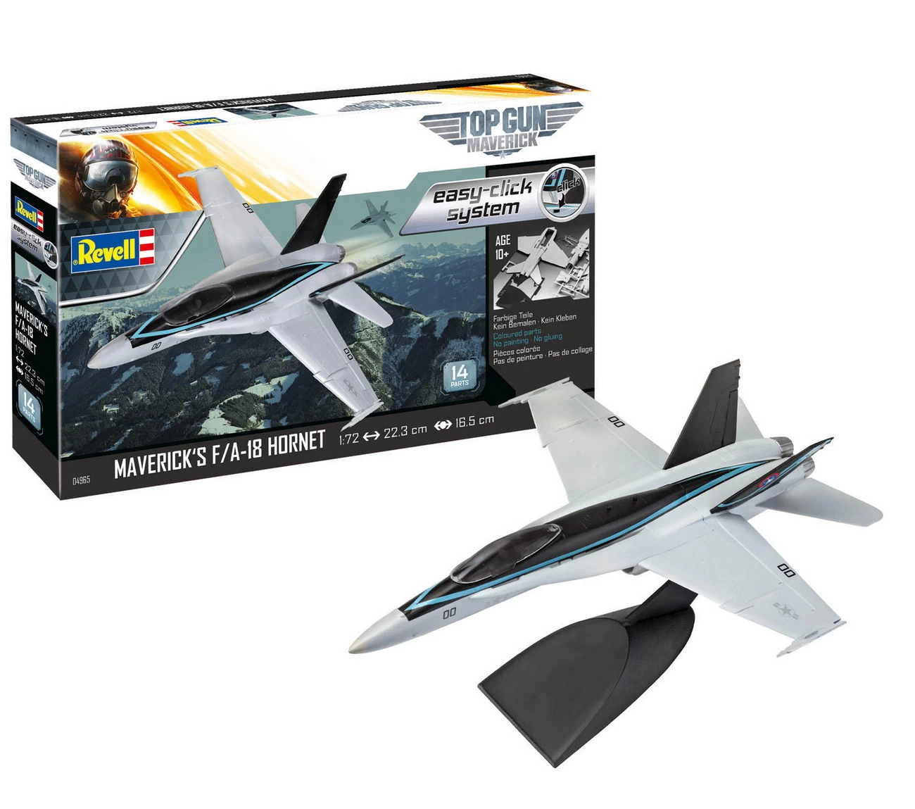 Revell 04965 - F/A-18 Hornet Top Gun - easy click