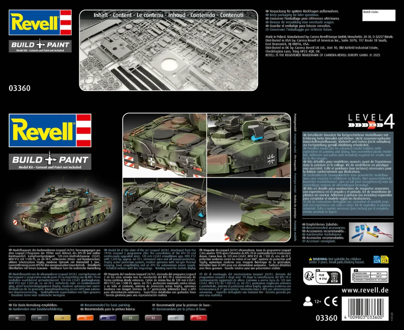 Revell 03360 - Leopard 2A7A1