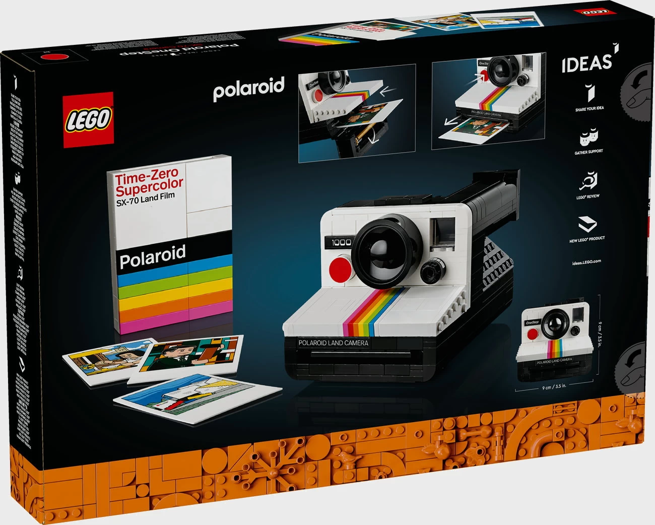 LEGO Ideas 21345 - Polaroid OneStep SX-70 Sofortbildkamera