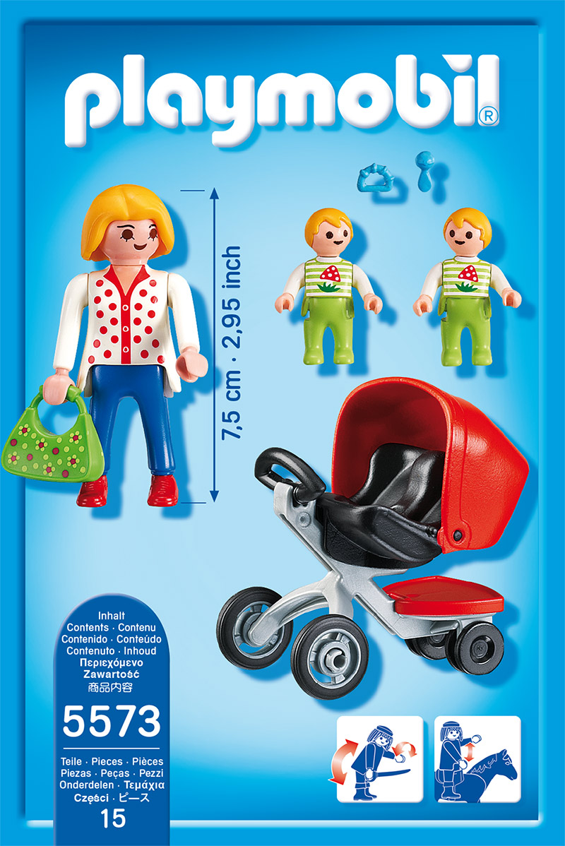 Playmobil 5573 - Zwillingskinderwagen