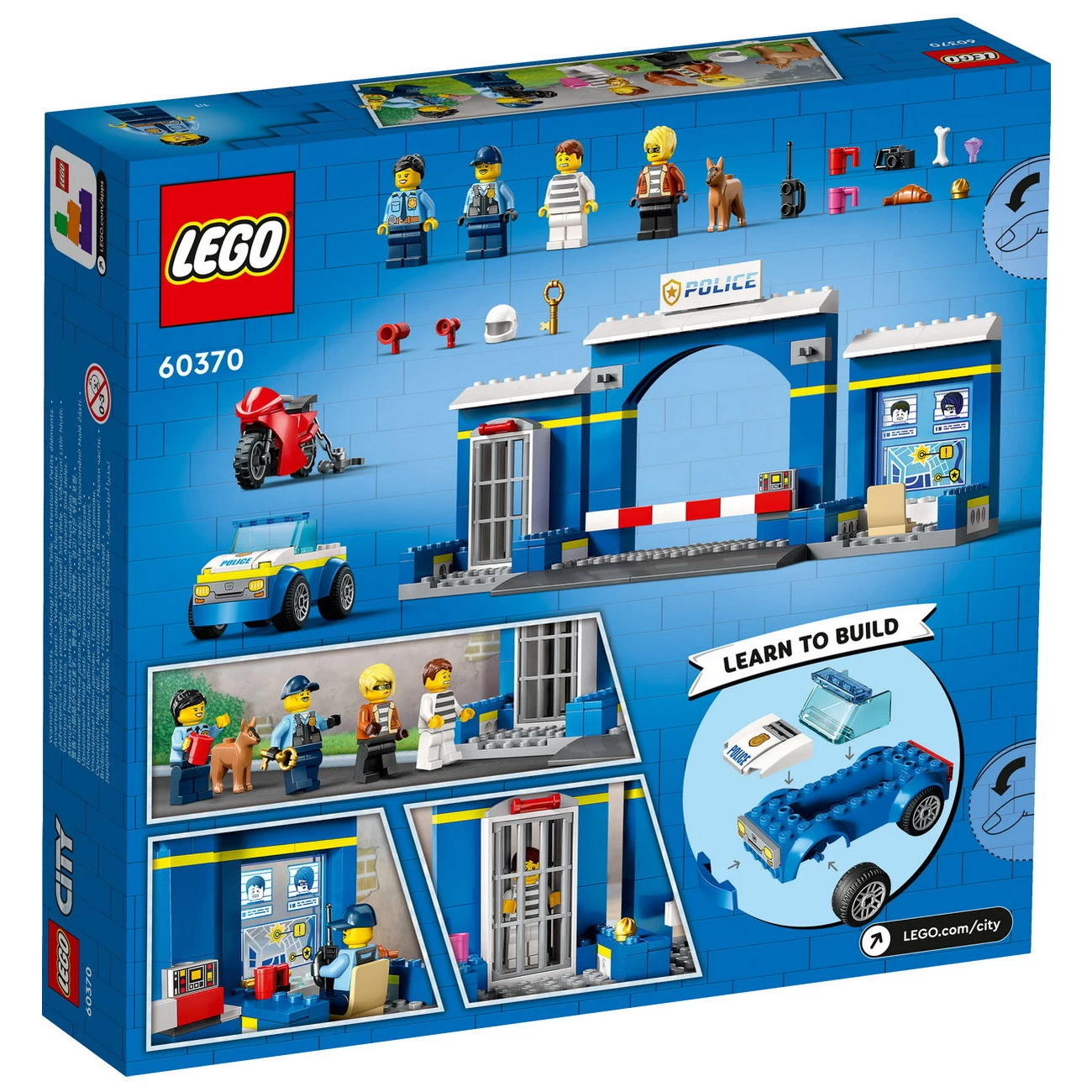 LEGO City 60370 - Ausbruch aus der Polizeistation