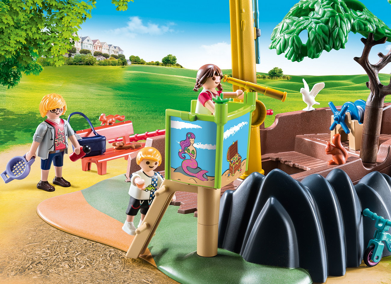 Playmobil 70741 - Abenteuerspielplatz mit Schiffswrack - City Life