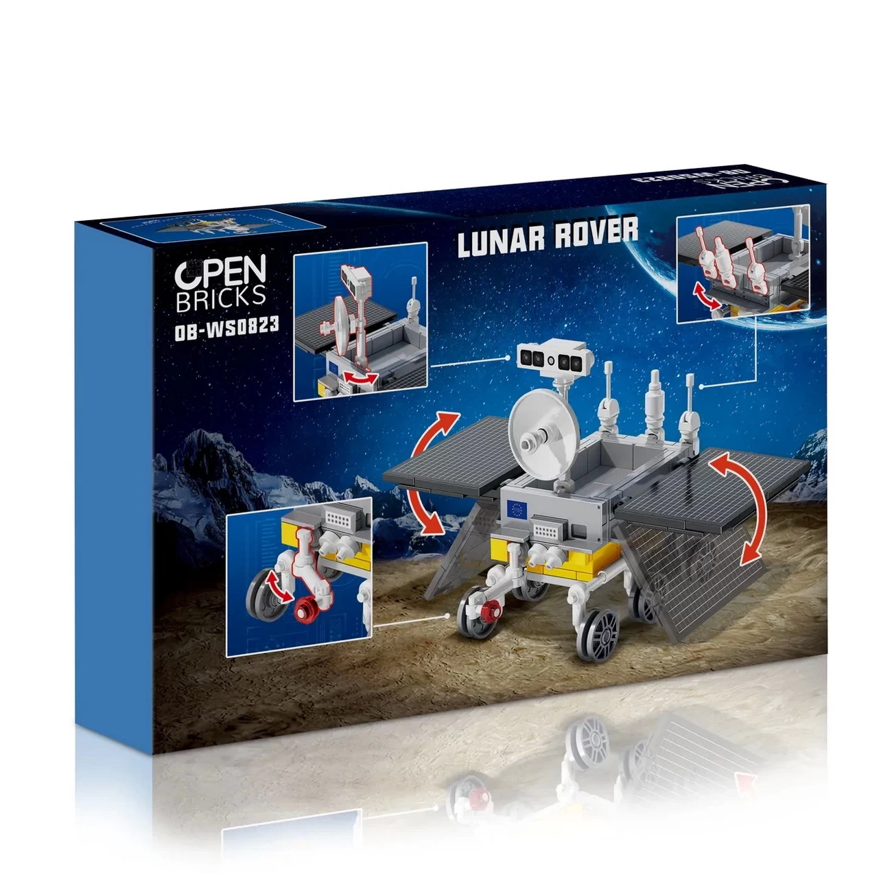 OPEN BRICKS Lunar Rover - Mondfahrzeug