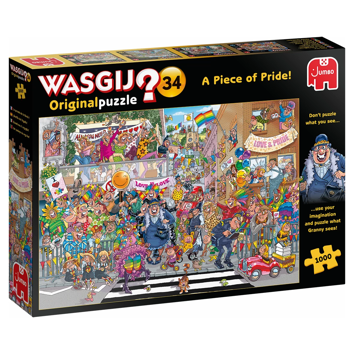 Wasgij Puzzle 34 - Ein Stückchen Pride - 1000 Teile