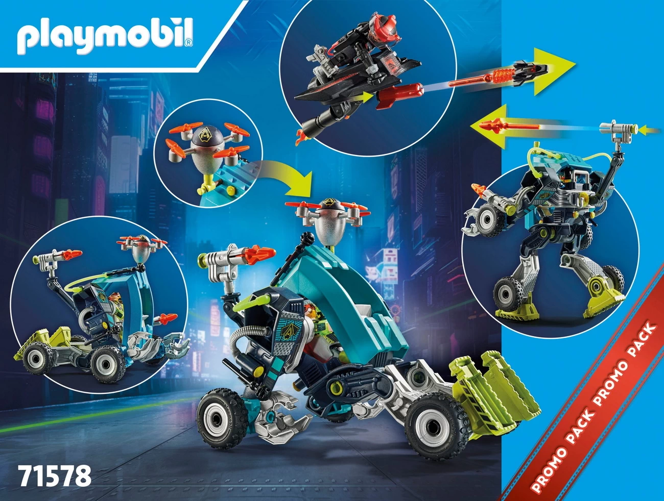 Playmobil 71578 - Roboter vs Fluggleiter