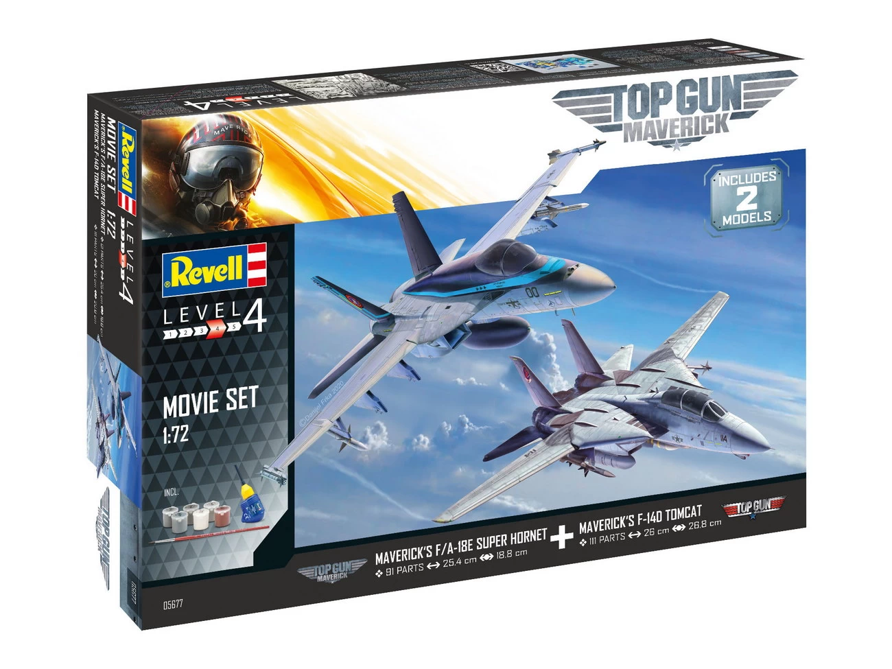 Revell 05677 - Top Gun 2 Movie Set