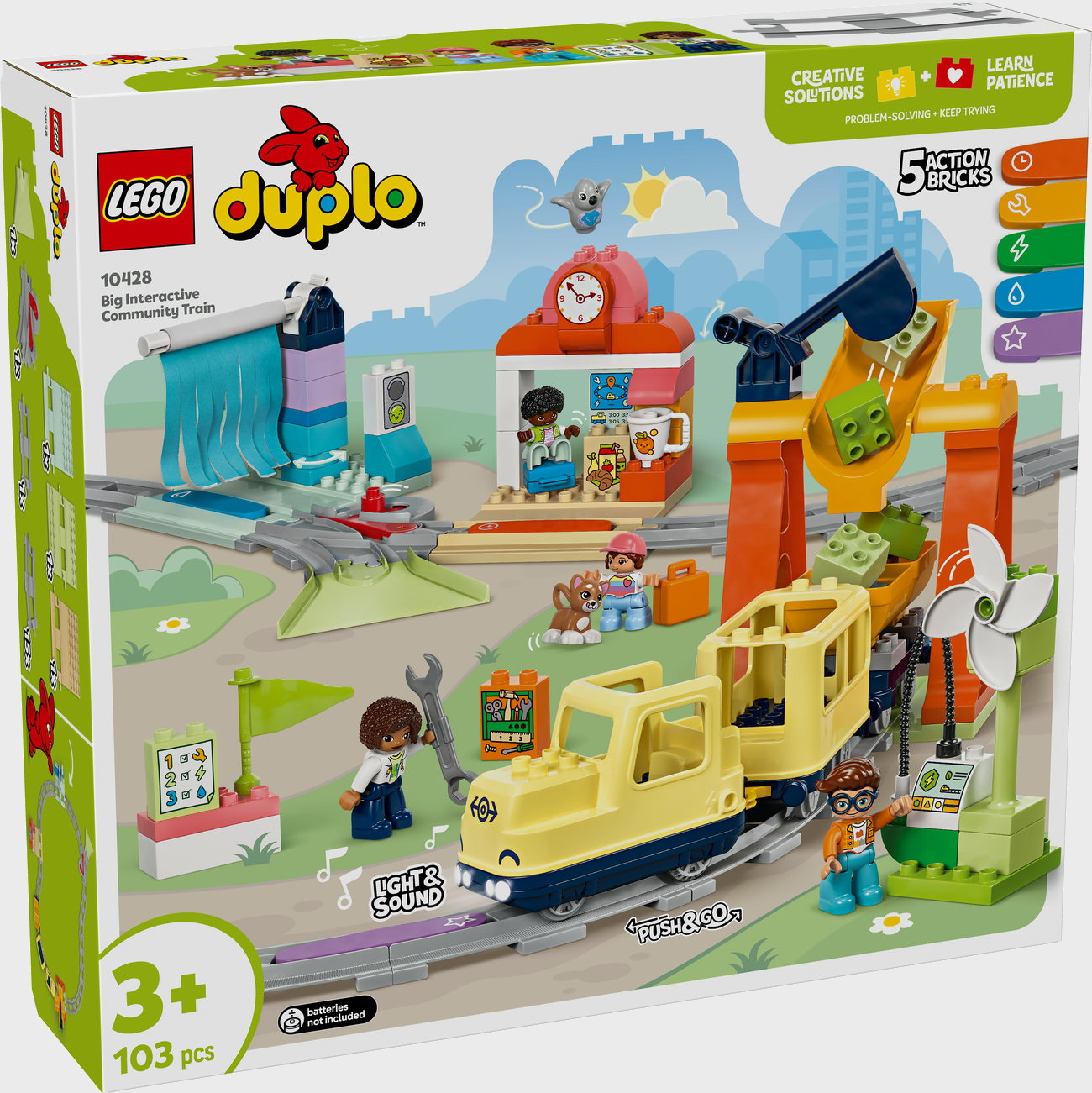 LEGO DUPLO 10428 - Große interaktive Eisenbahn