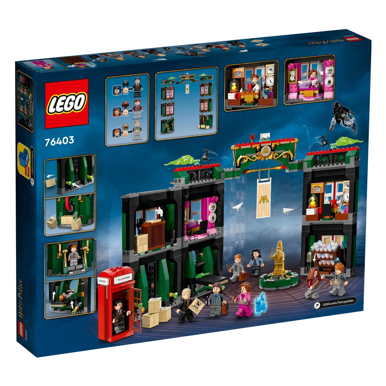 LEGO Harry Potter 76403 - Zaubereiministerium