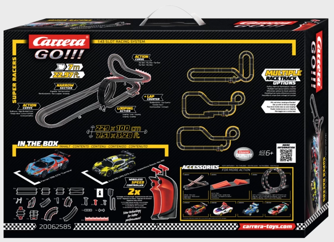 Carrera Go - Super Racers wireless (20062585) Rennbahn