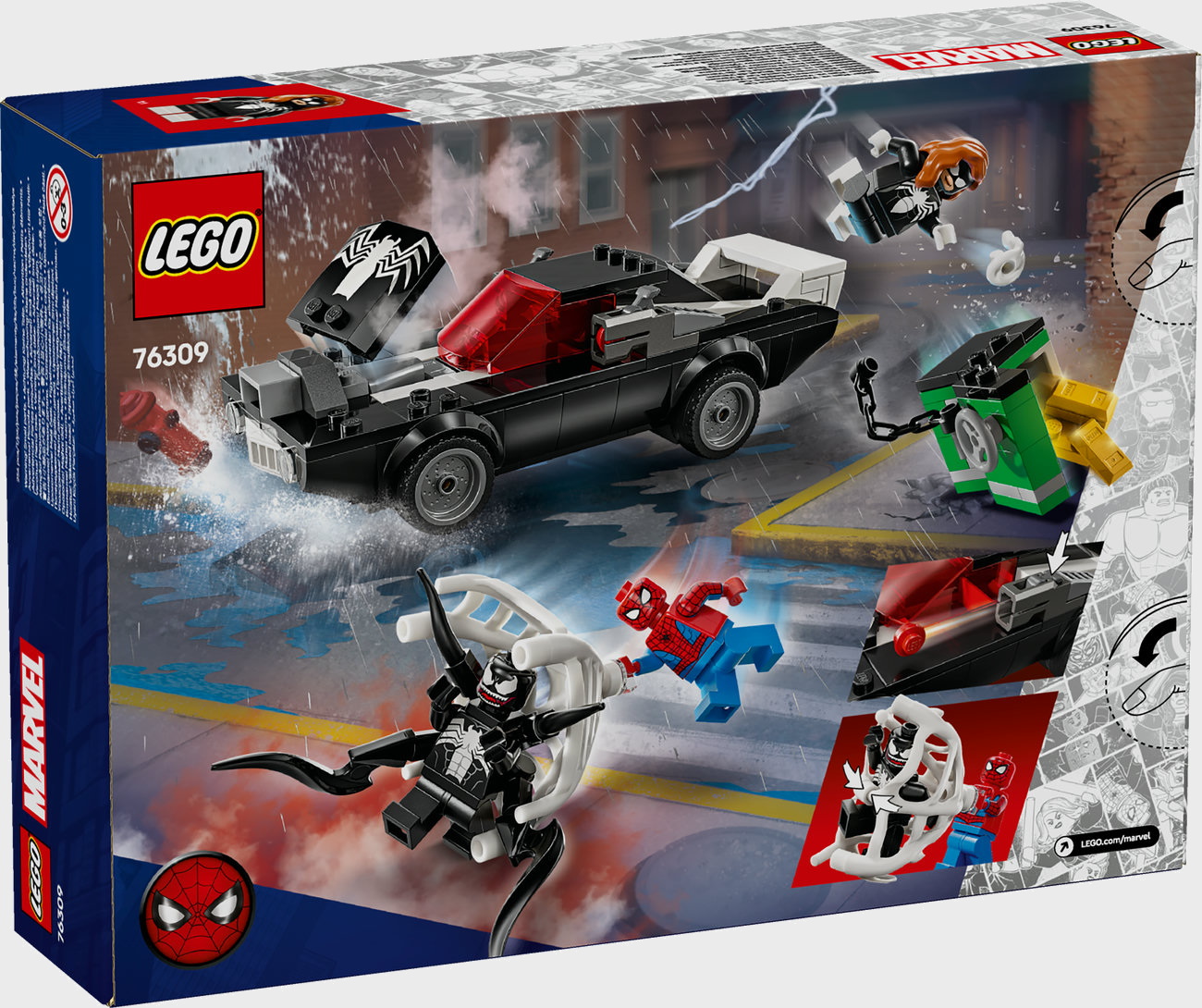 LEGO Marvel 76309 - Spider-Man vs Venom Muscle