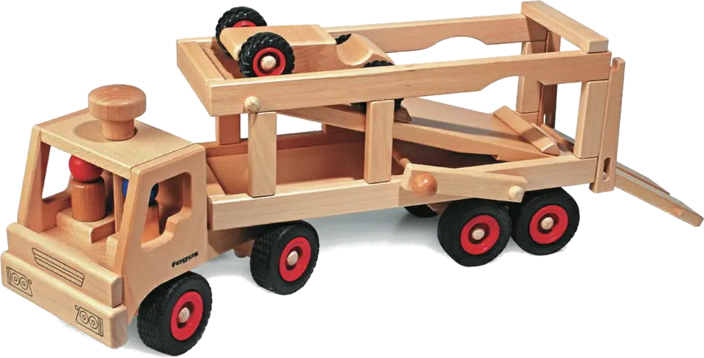 fagus Autotransporter (10-49) Holzspielzeug