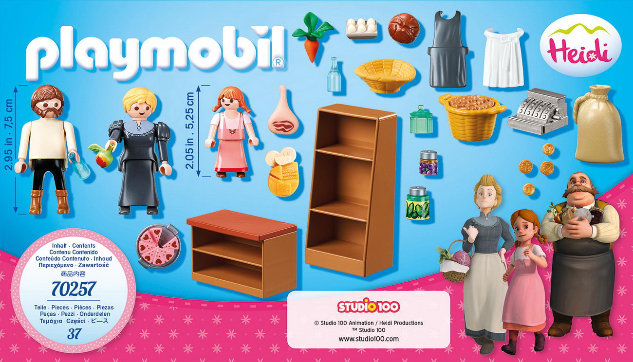 Playmobil 70257 - Dorfladen der Familie Keller - Heidi