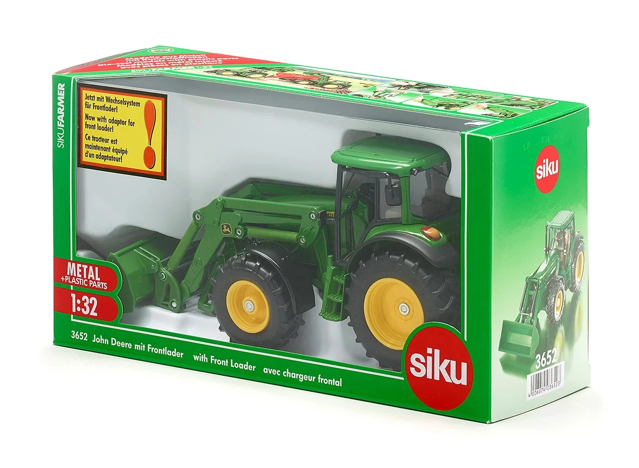 SIKU 3652 - John Deere mit Frontlader