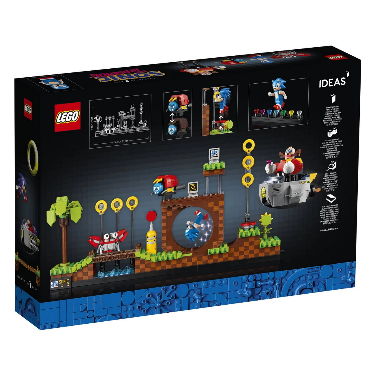 LEGO ideas 21331 - Sonic the Hedgehog -  Green Hill Zone