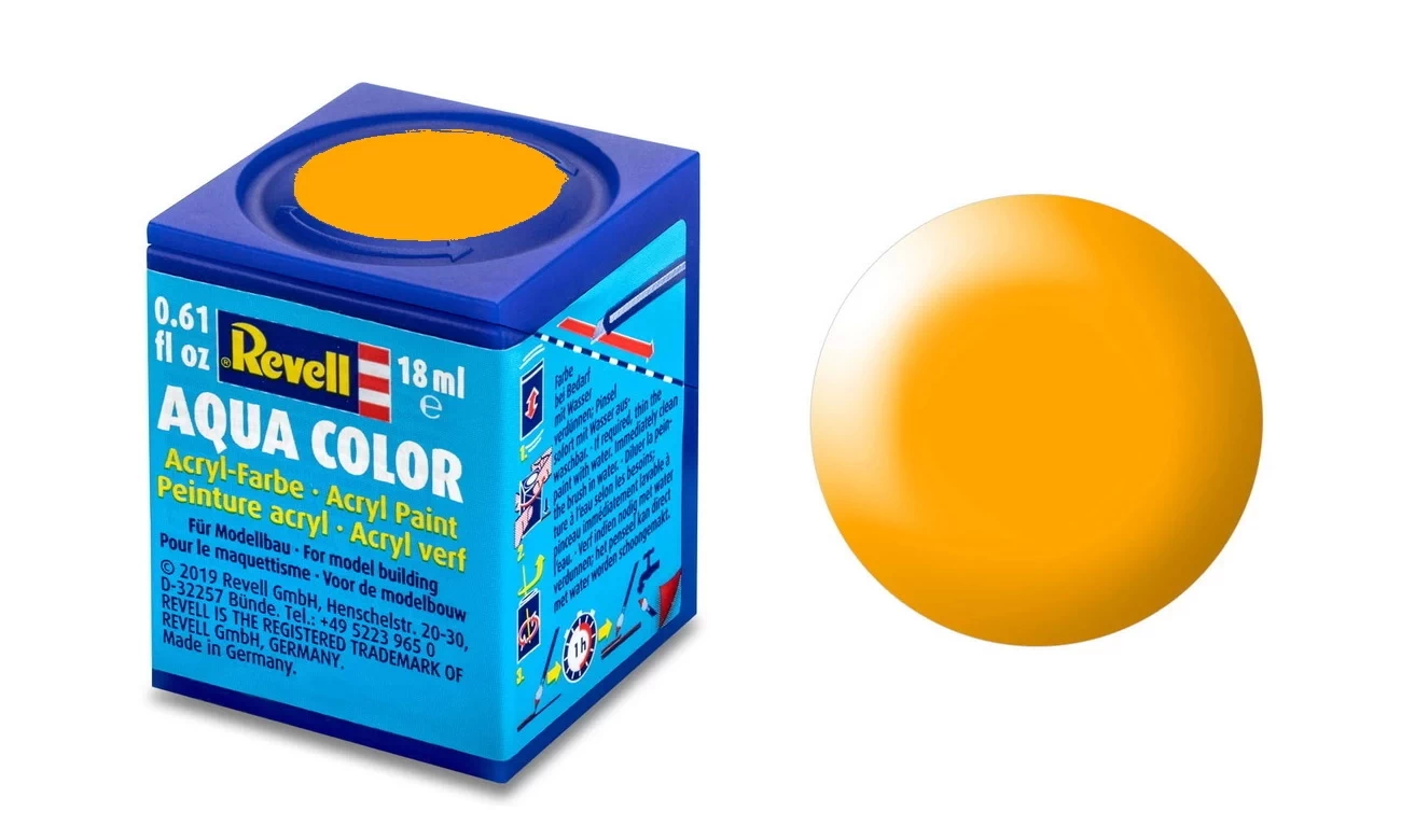 Revell Farbe 36310 - Aqua lufthansa-gelb seidenmatt