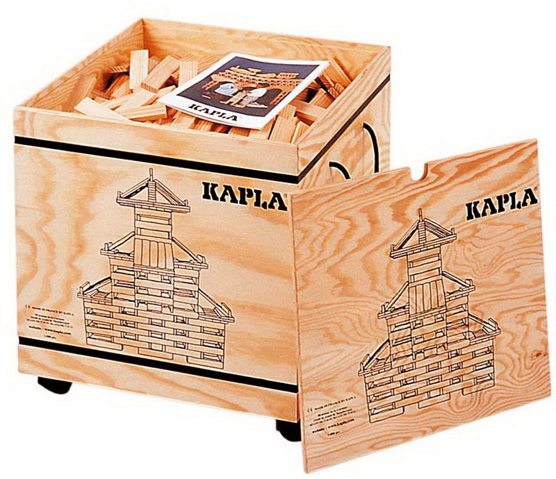 Kapla 1000er Kasten auf Rollen