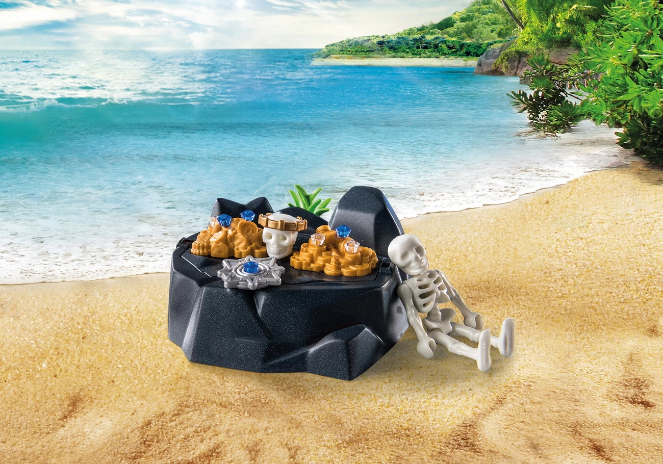 Playmobil 71254 - Starter Pack Pirat mit Ruderboot - Pirates