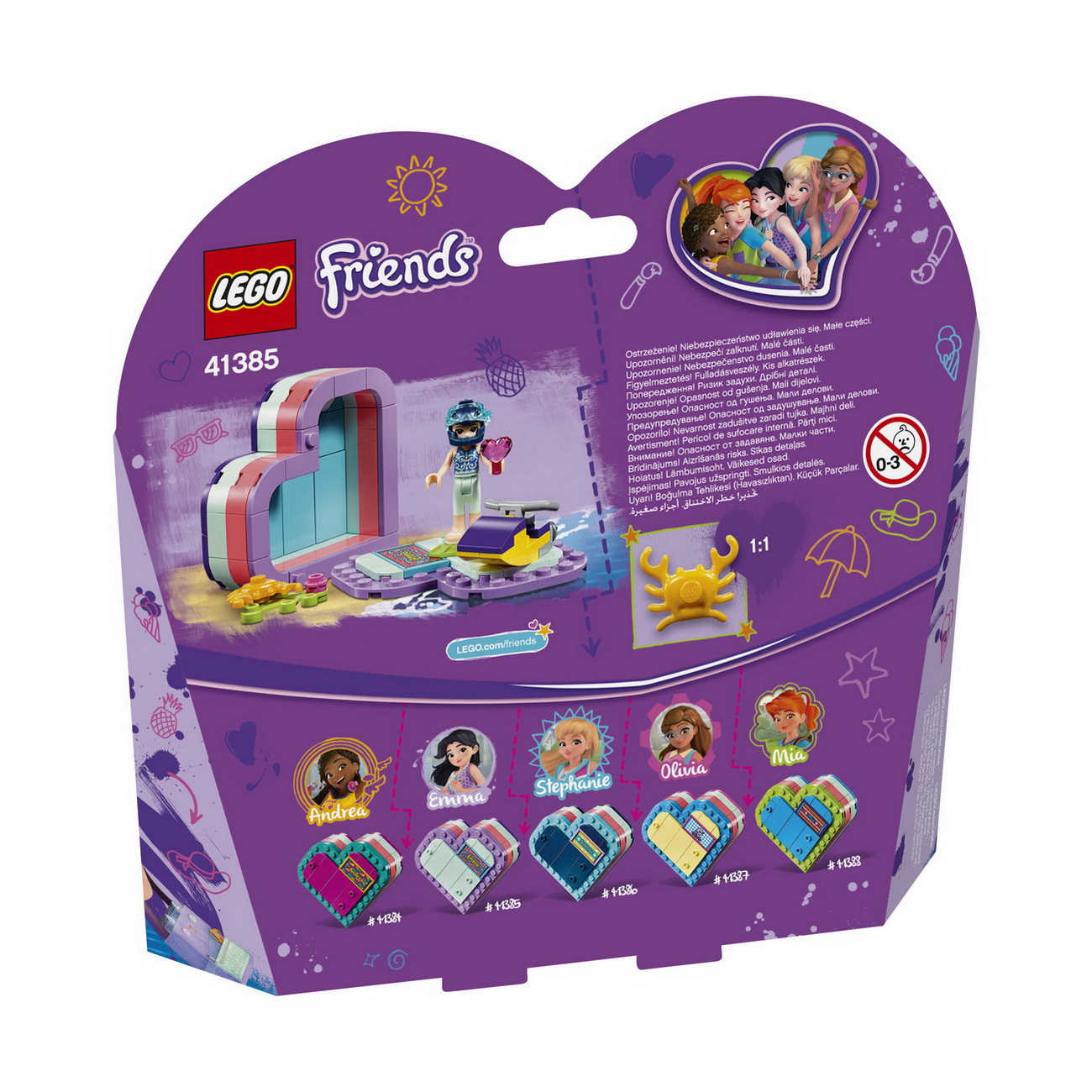 LEGO Friends (41385) Emmas sommerliche Herzbox