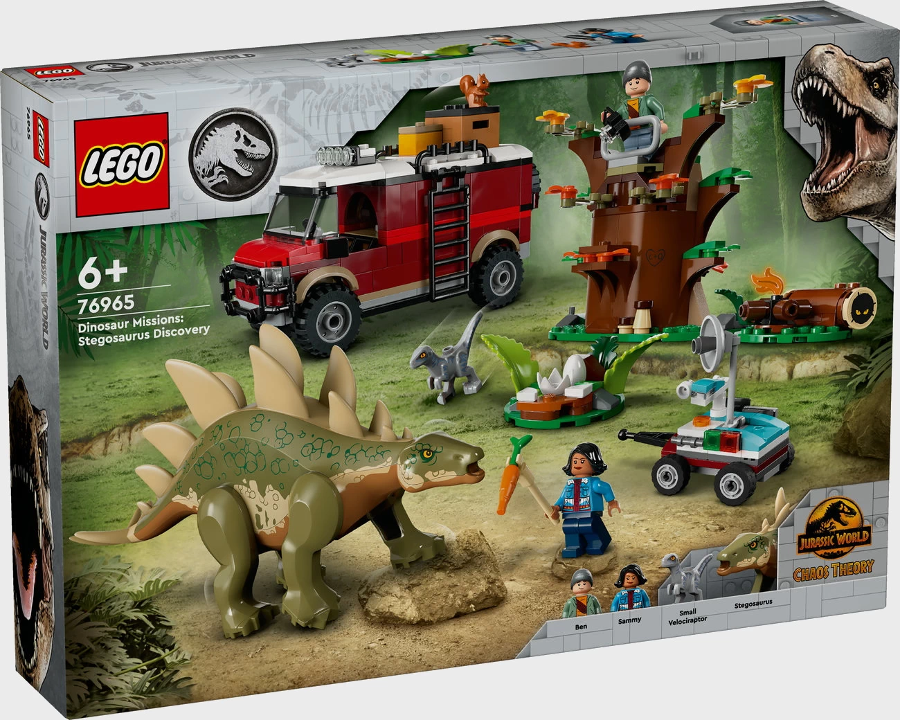 LEGO Jurassic World 76965 - Dinosaurier-Missionen: Entdeckung des Stegosaurus