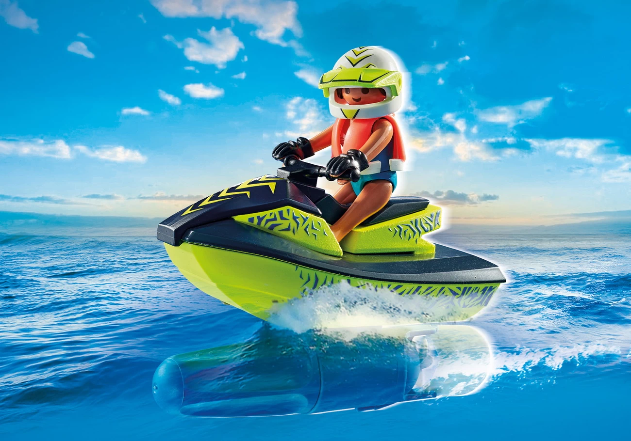 Playmobil 71464 - Feuerwehrboot mit Aqua Scooter