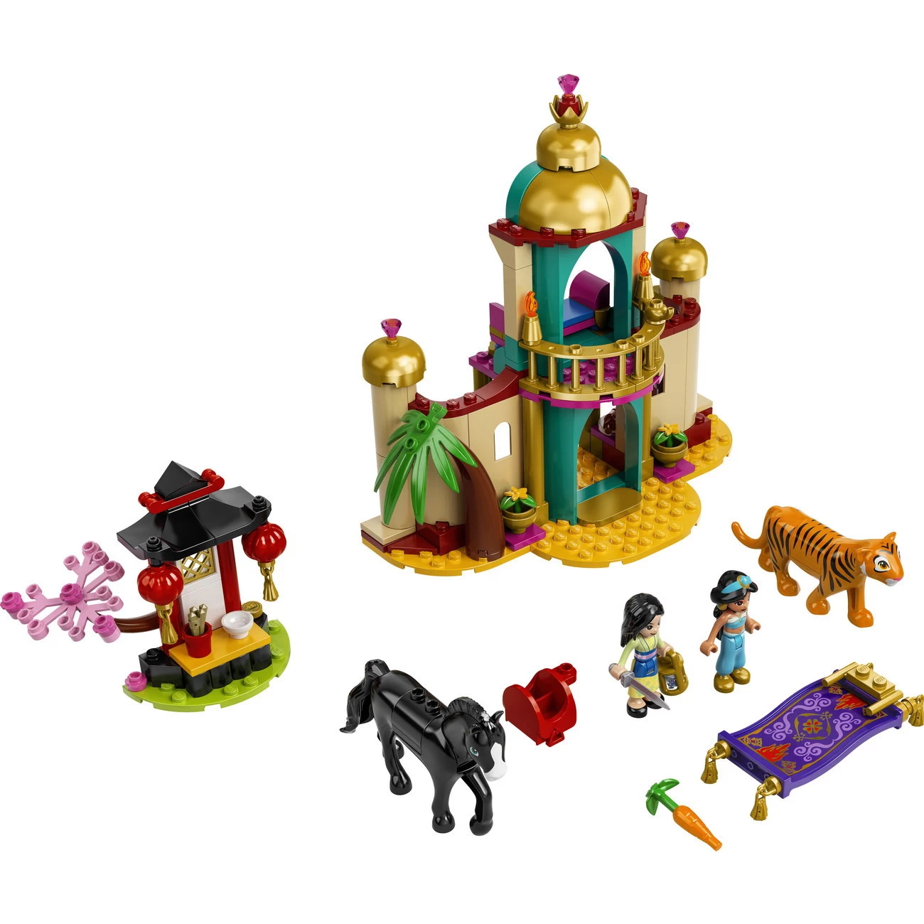 LEGO Disney Princess 43208 - Jasmins und Mulans Abenteuer