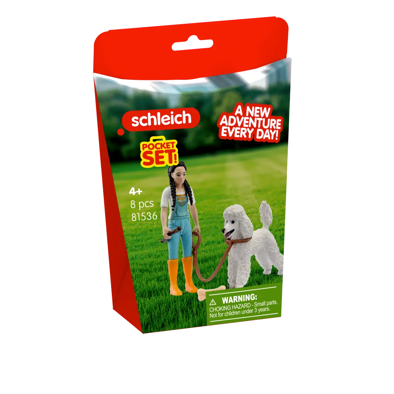 schleich 81536 Parkspaziergang mit Hund