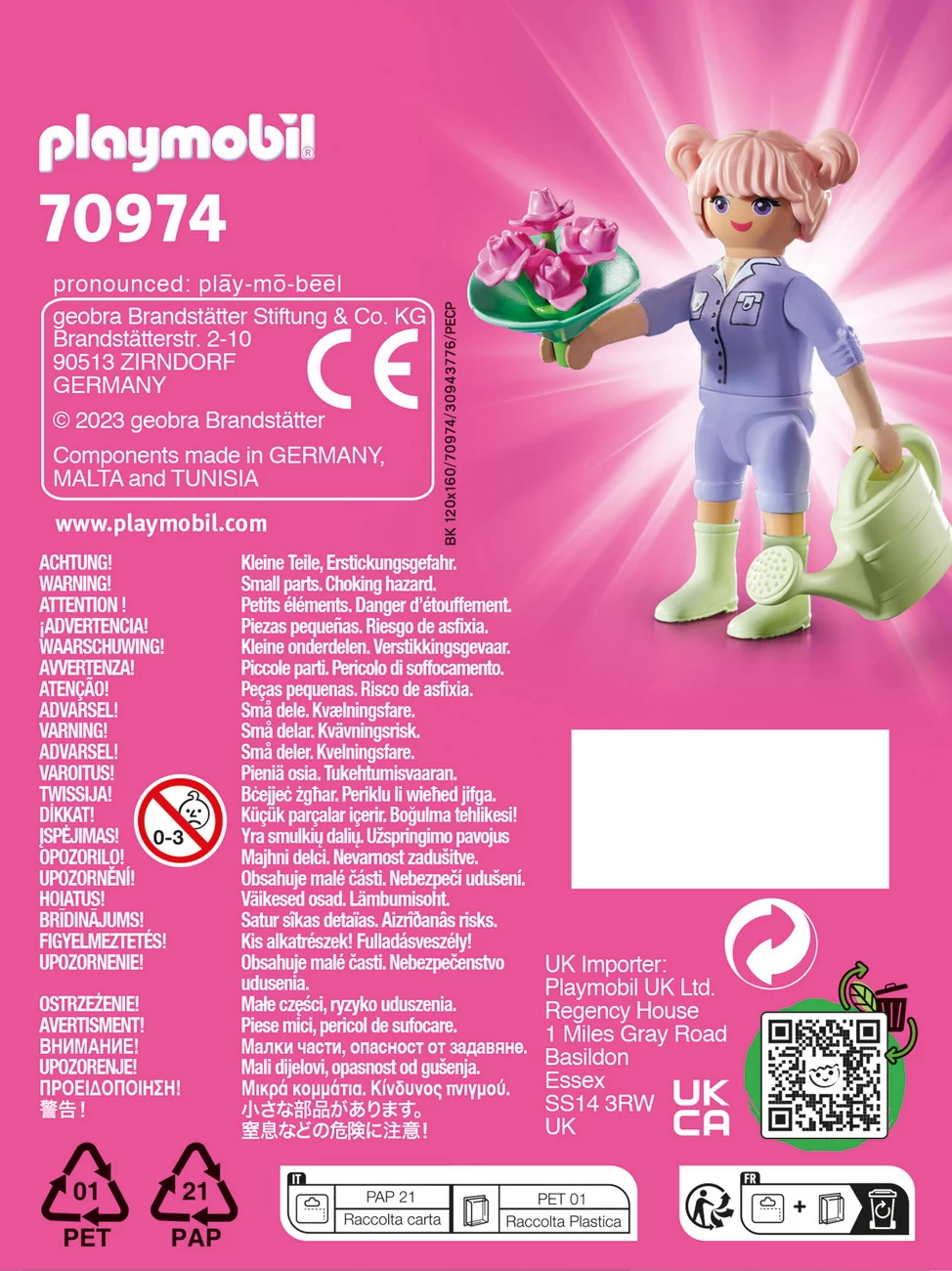 Playmobil 70974 - Floristin (PLAYMO-FRIENDS)