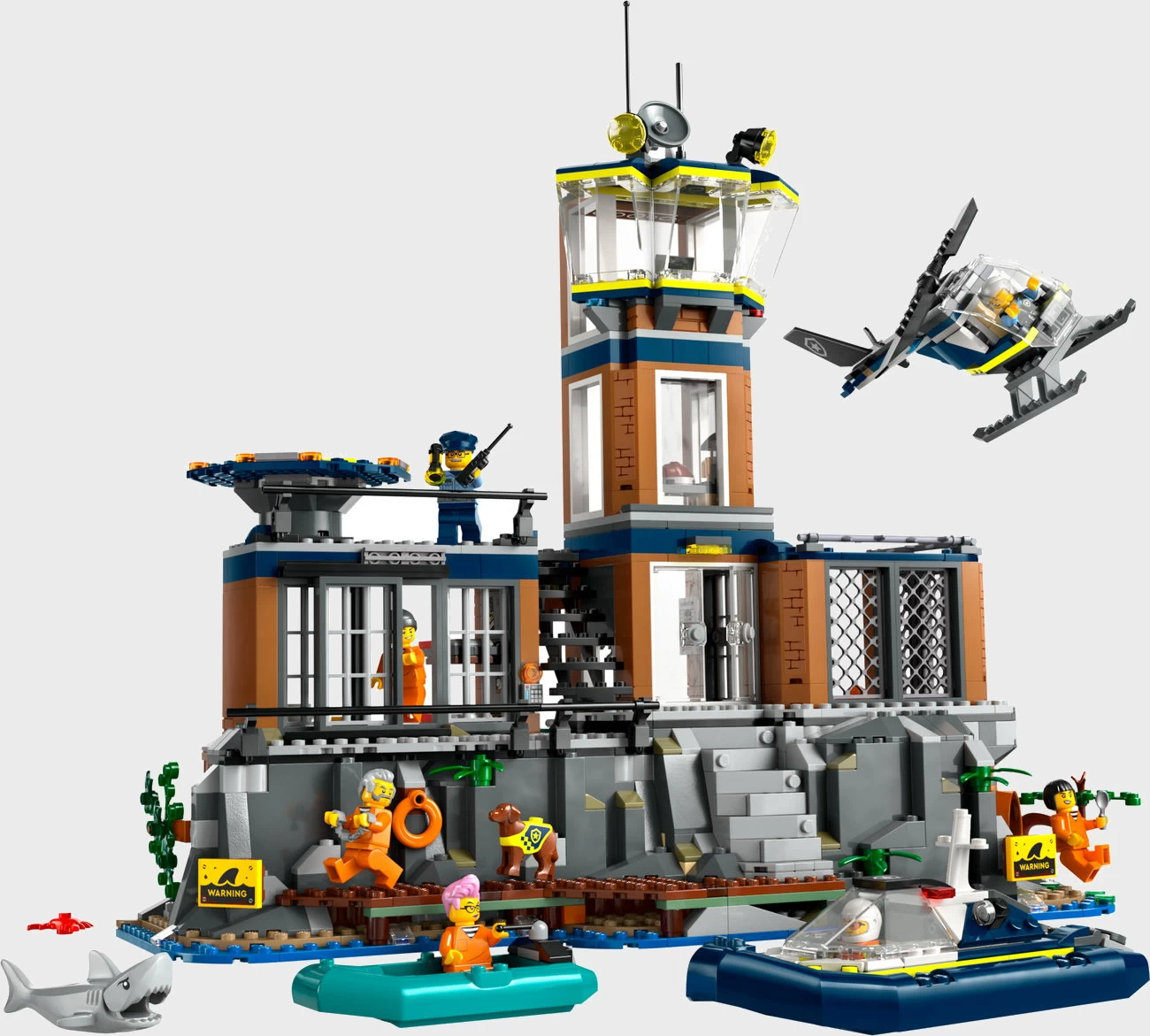 LEGO City 60419 - Polizeistation auf der Gefängnisinsel