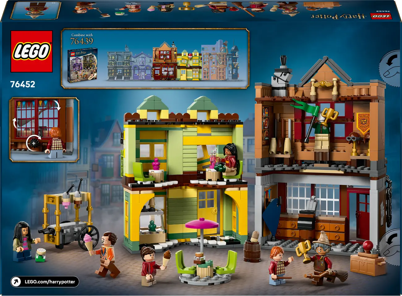 LEGO Harry Potter 76452 - Qualität für Quidditch & Fortescues Eissalon