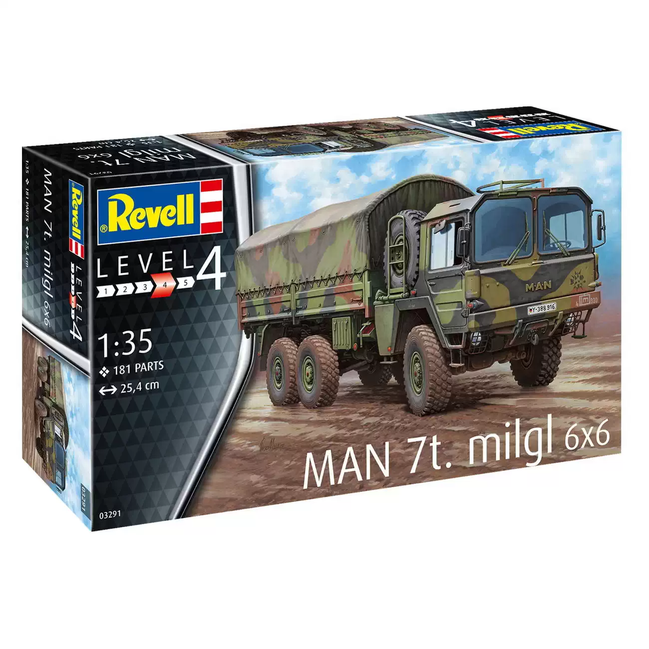 Revell 03291 -  MAN 7t milgl 6x6 - Modellbau