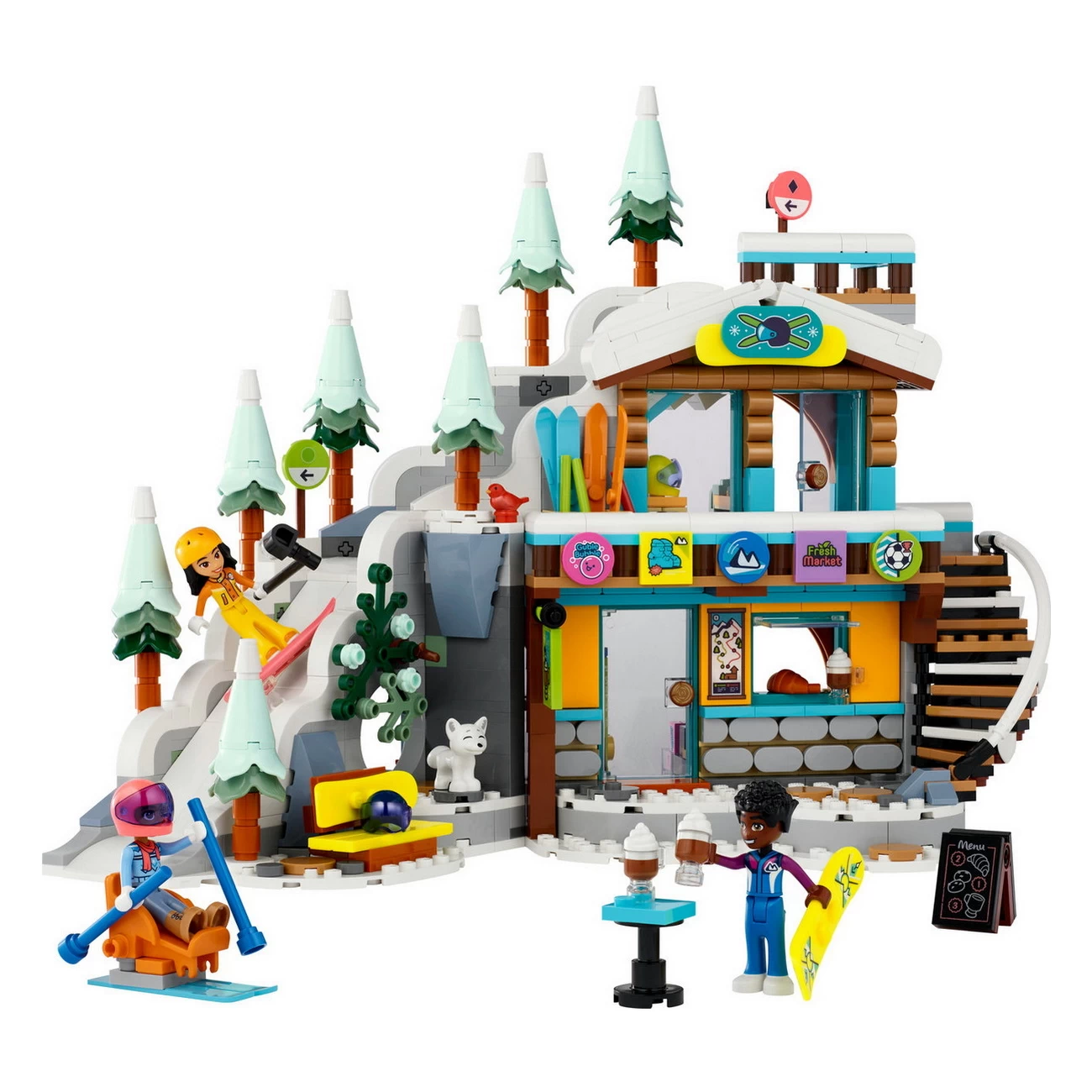 LEGO Friends 41756 - Skipiste und Cafe