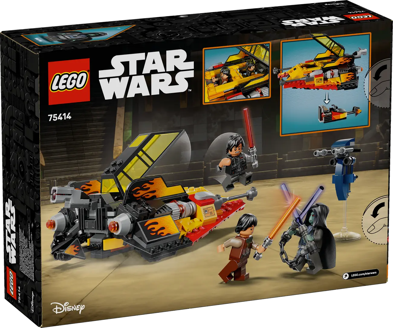 LEGO Star Wars 75414 - The Force Burner Snowspeeder