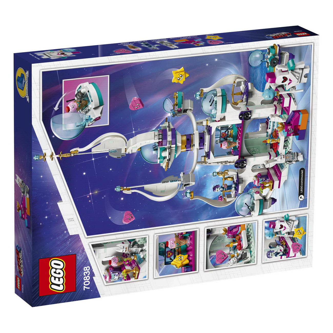 x The LEGO Movie 2 (70838) Königin Wasimma Si Willis „gar nicht böser“ Space-Tempel