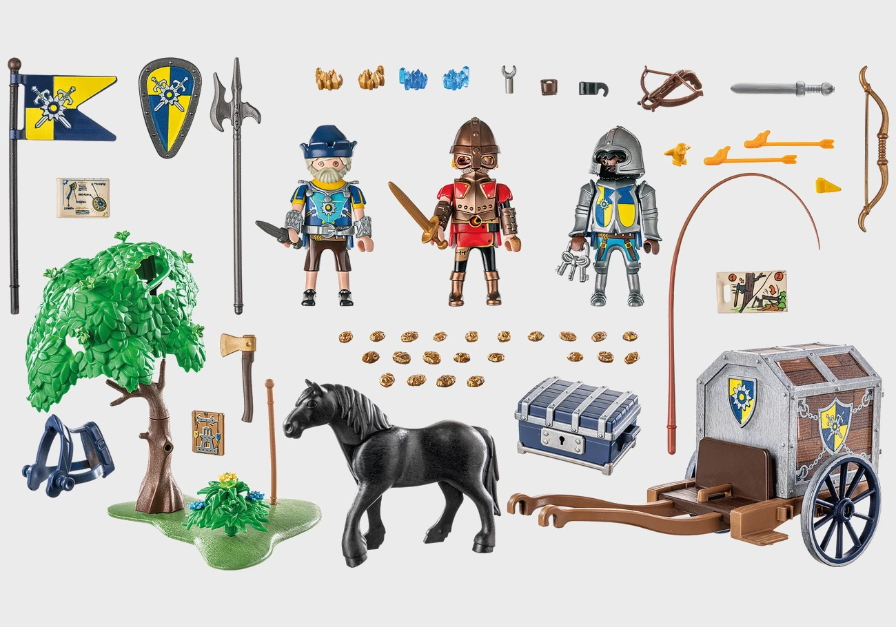 Playmobil 71484 - Überfall auf Transportwagen - Novelmore