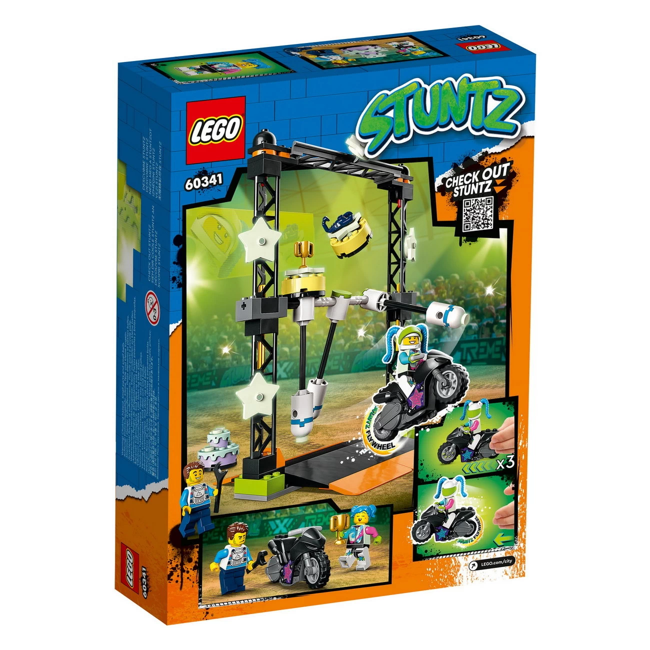 LEGO City 60341 - Umstoß-Stuntchallenge