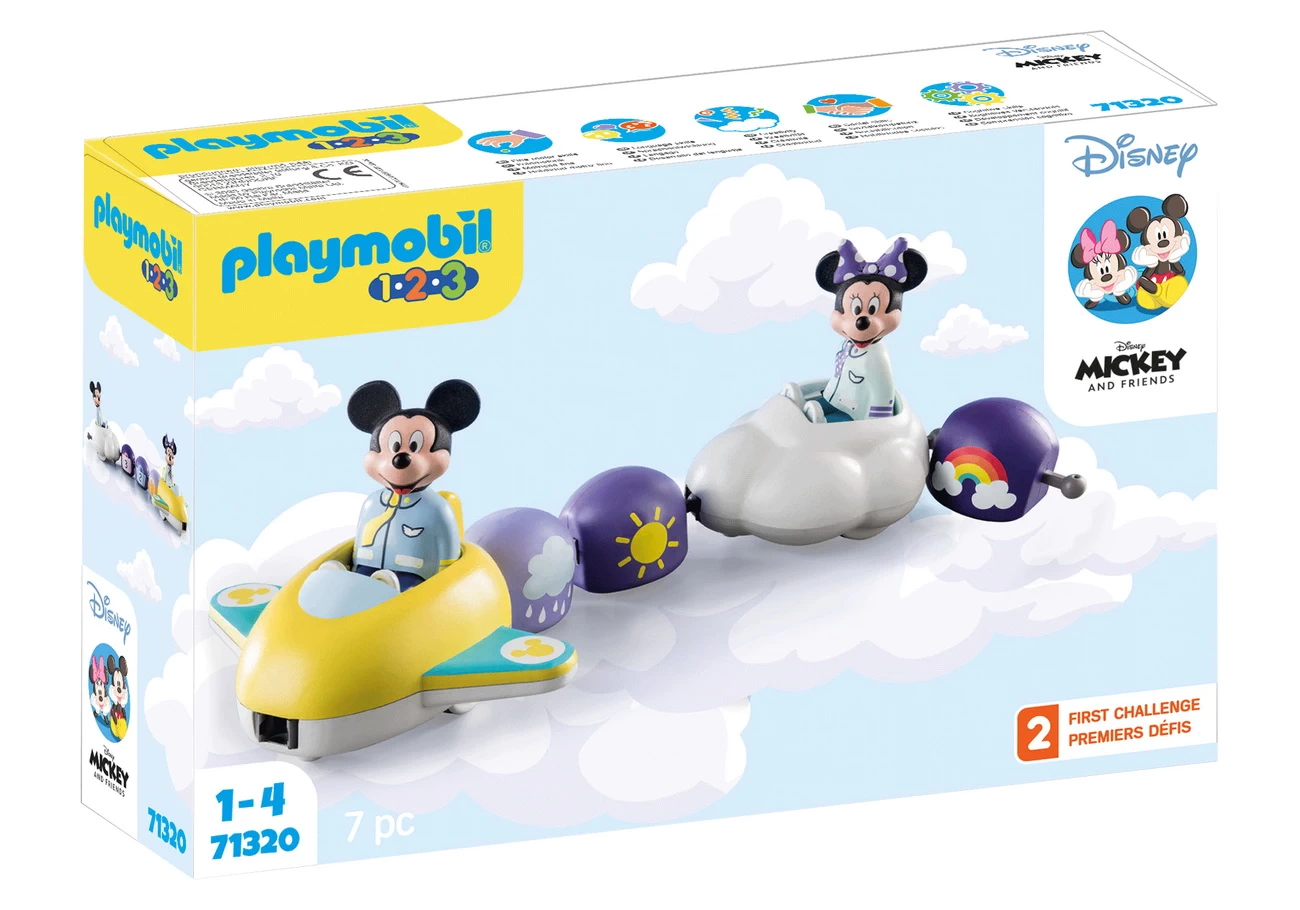 Playmobil 71320 - Mickys & Minnies Wolkenflug - 1 2 3 u Disney