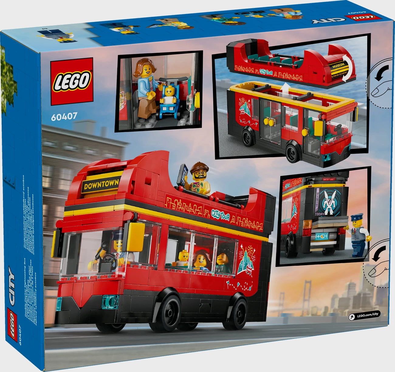 LEGO City 60407 - Doppeldeckerbus