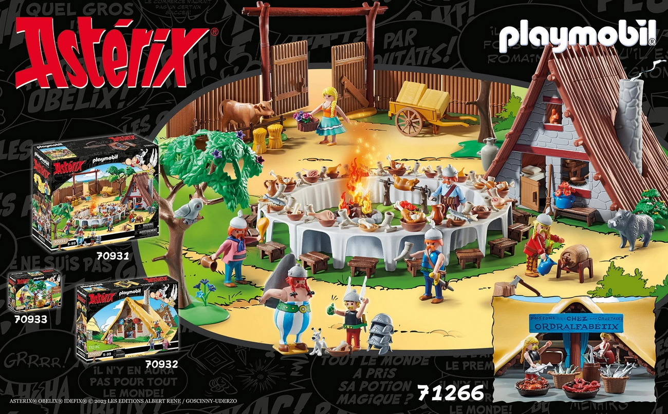 Playmobil 71266 - Asterix: Hütte des Verleihnix