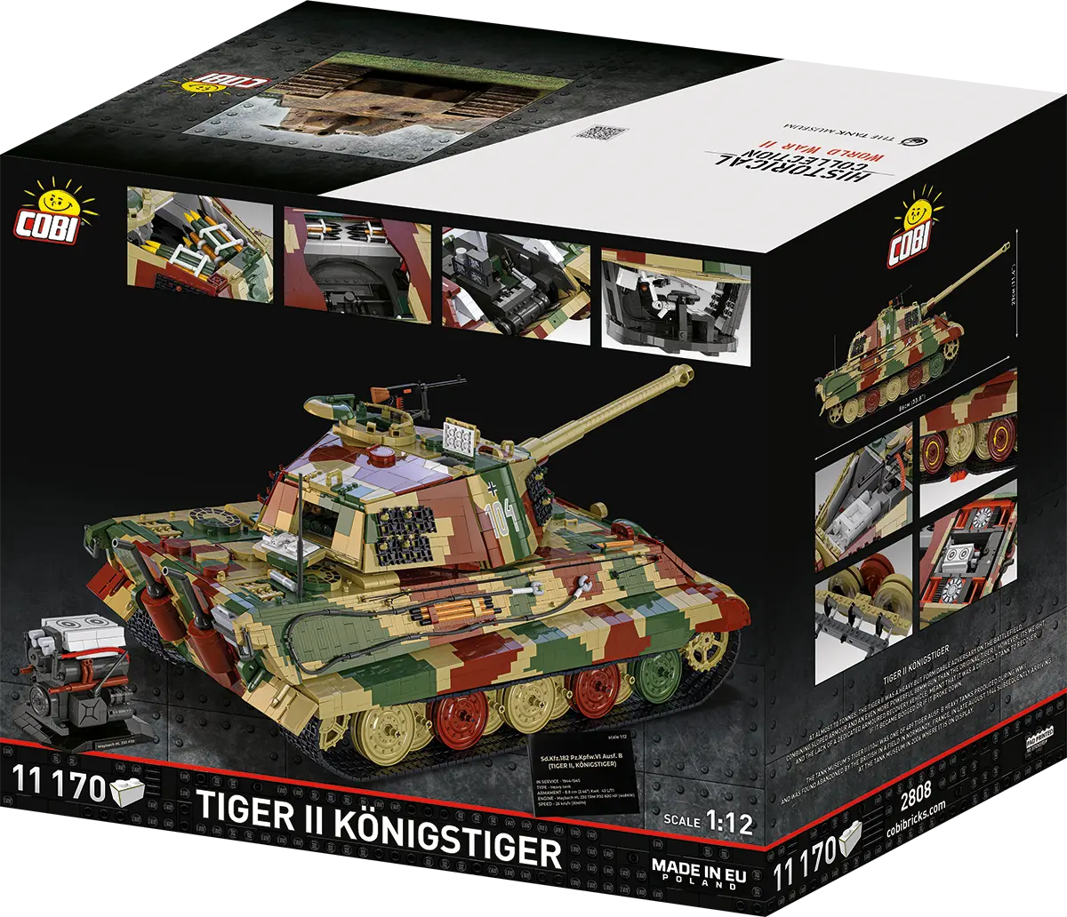 COBI - Tiger II Königstiger (2808) - Bausteine kaufen