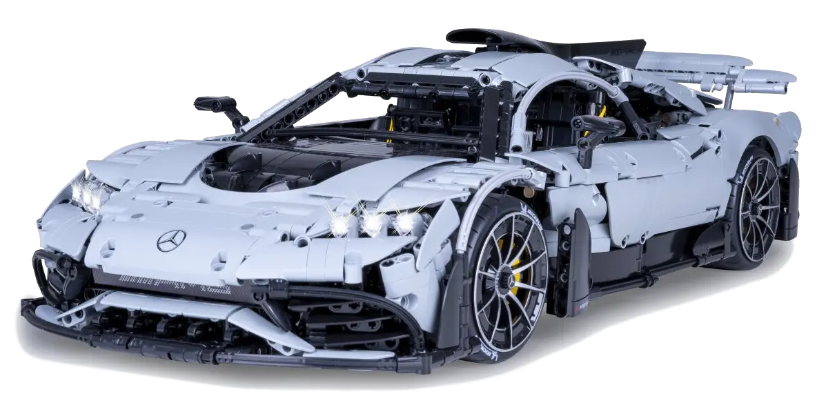 CaDA Mercedes-AMG ONE 1:8 grau - GHz Bricks C61503W