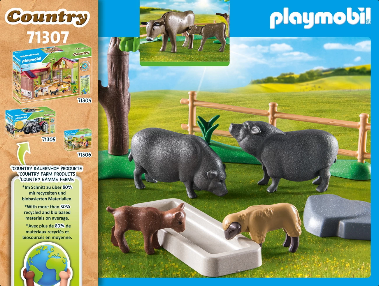 Playmobil 71307 - Bauernhoftiere (Country)