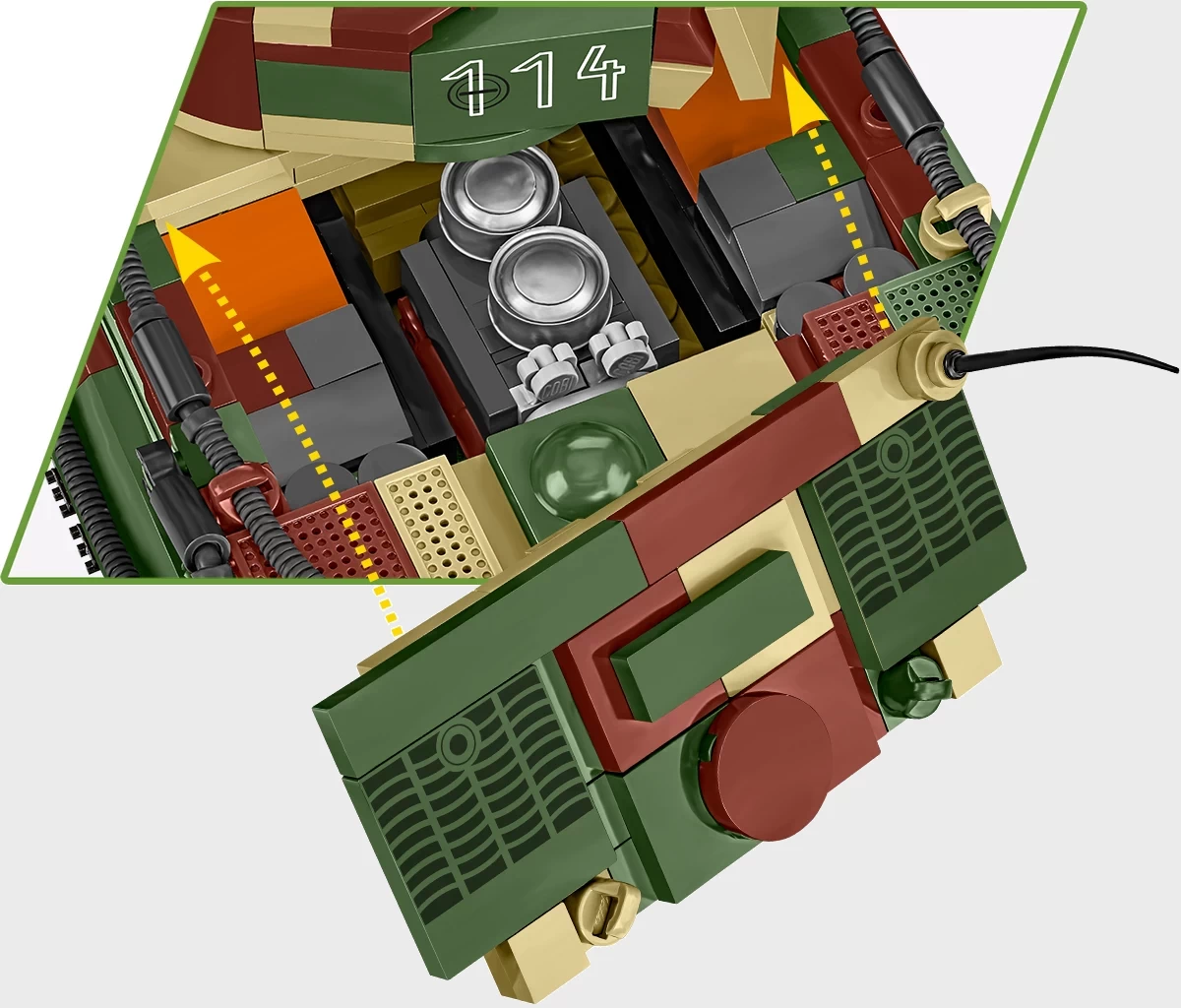 COBI - PzKpfw VI Tiger Ausf E (3124) - Bausteine kaufen