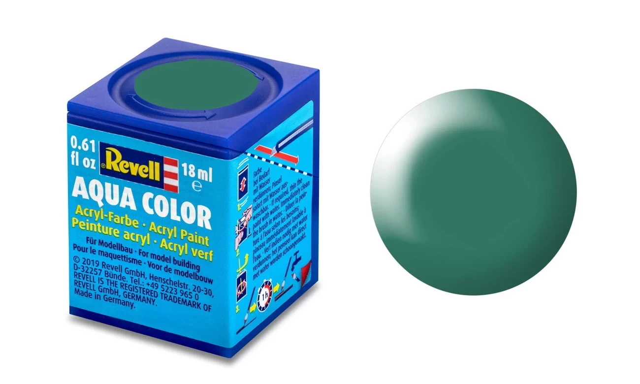 Revell Farbe 36365 - Aqua patinagrün seidenmatt