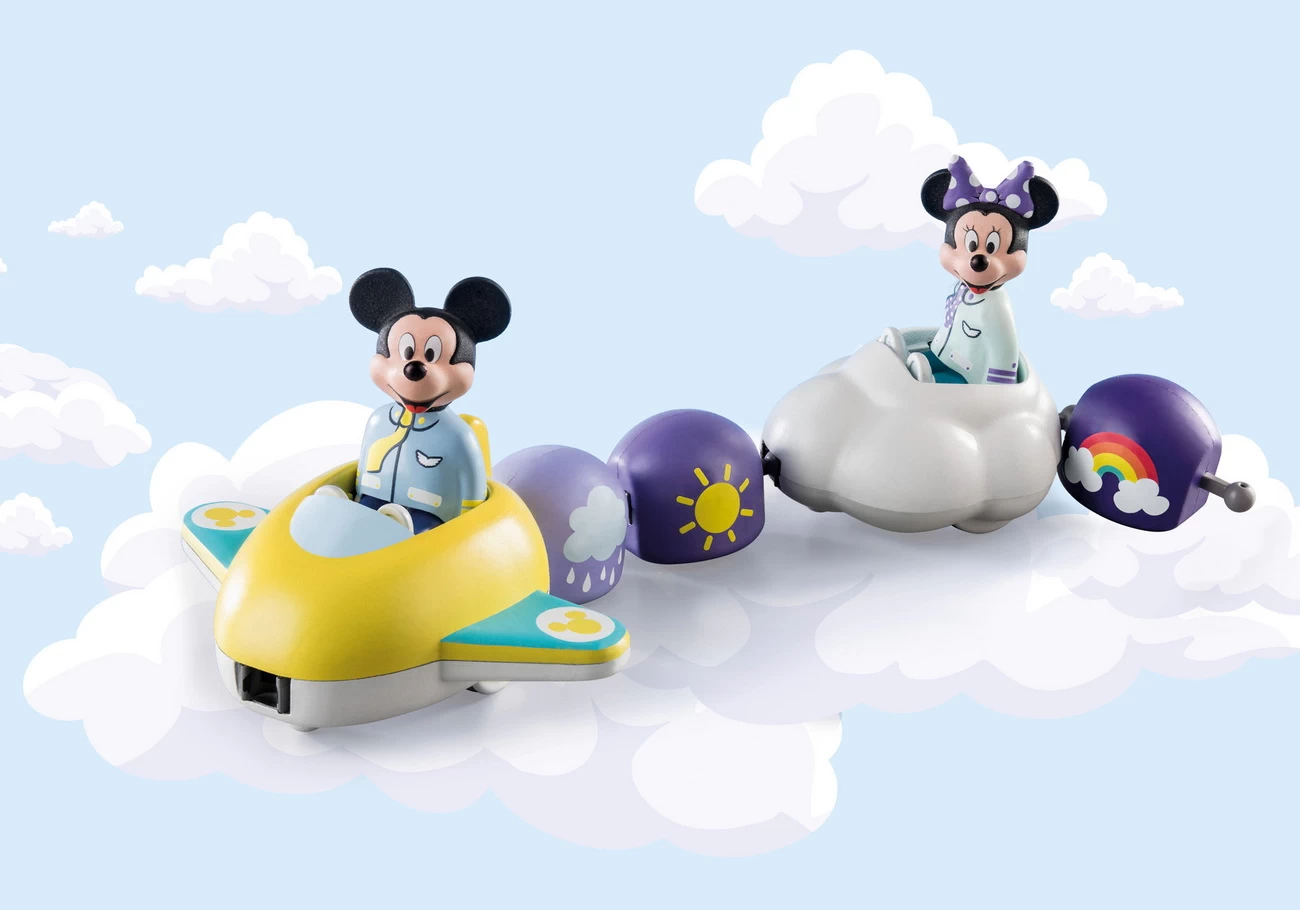 Playmobil 71320 - Mickys & Minnies Wolkenflug - 1 2 3 u Disney