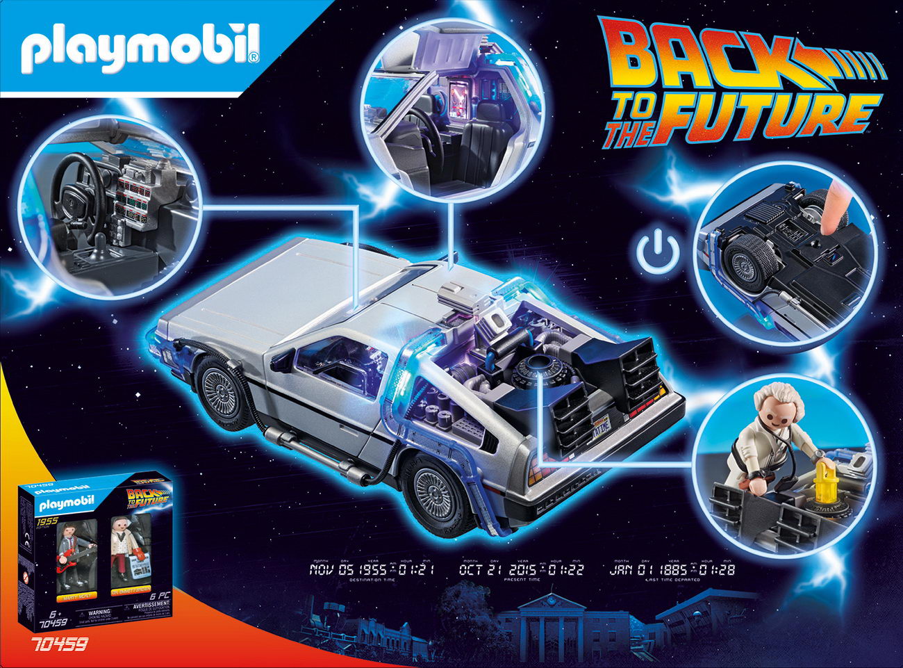 Playmobil 70317 - DeLorean - Back to the Future