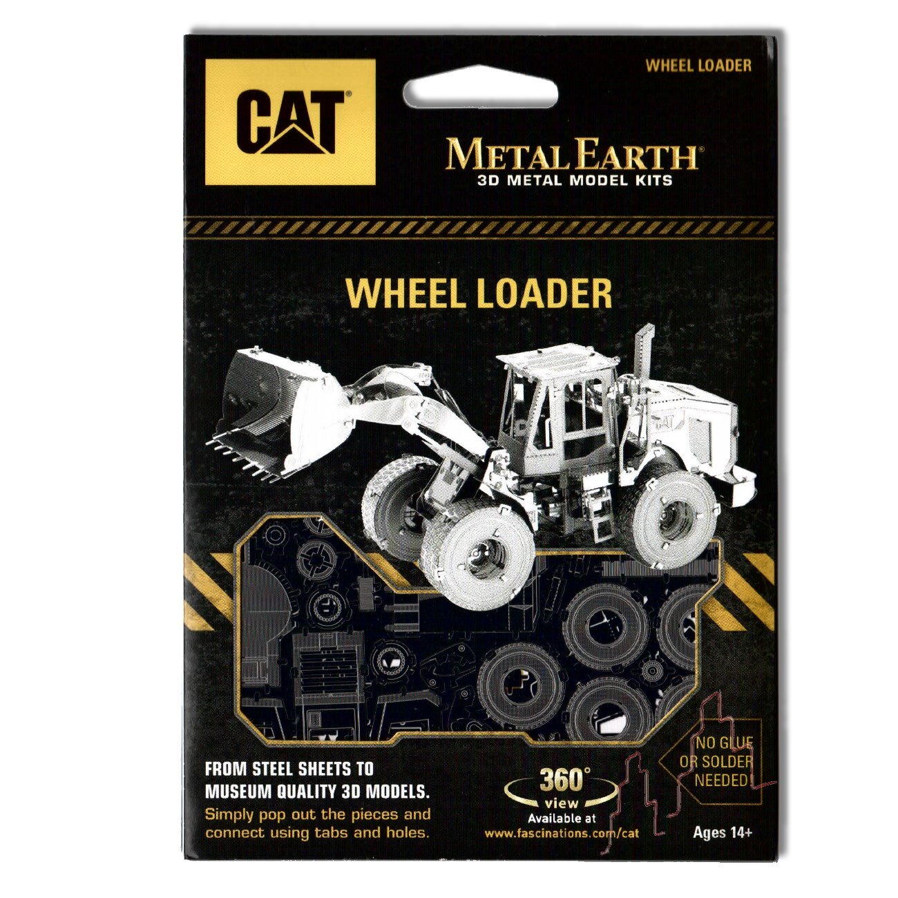 Metal Earth - CAT Radlader - Wheel Loader