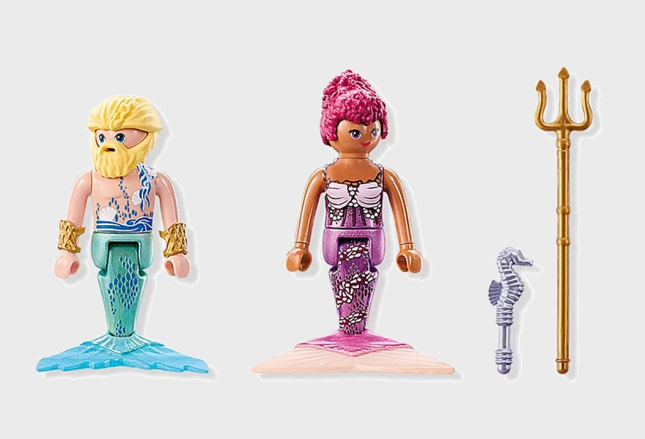 Playmobil 71799 - DuoPack Meerjungfrau und Meermann